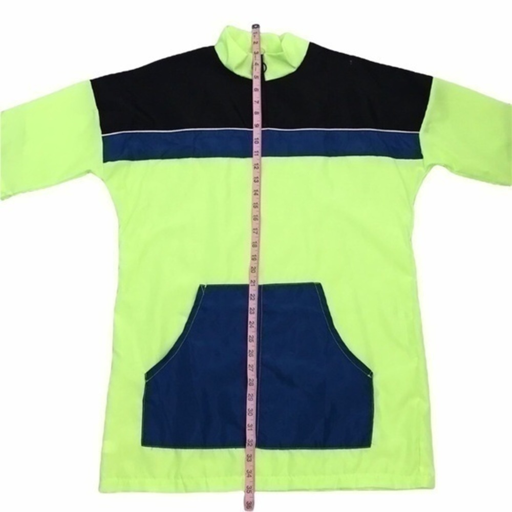 Colorblock Zip Up T-Shirt Dress - Picture 6 of 8